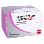 LEVETIRACETAM PUREN 1000 mg Filmtabletten 100 St