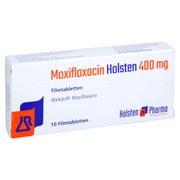 MOXIFLOXACIN Holsten 400 mg Filmtabletten 10 St