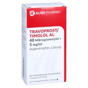 TRAVOPROST/Timolol AL 40 µg/ml + 5 mg/ml Augentr. 2,5 ml