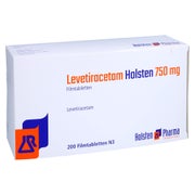 LEVETIRACETAM Holsten 750 mg Filmtabletten 200 St
