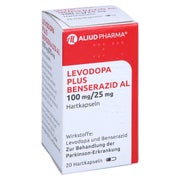LEVODOPA plus Benserazid AL 100 mg/25 mg Hartkaps. 20 St