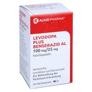 LEVODOPA plus Benserazid AL 100 mg/25 mg Hartkaps. 50 St