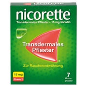 Nicorette TX Pflaster 15 mg - Reimport 7 St