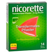 Nicorette TX Pflaster 15 mg - Reimport 14 St