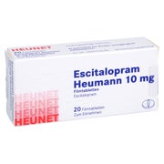 ESCITALOPRAM Heumann 10 mg Filmtabletten Heunet 20 St