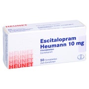 ESCITALOPRAM Heumann 10 mg Filmtabletten Heunet 50 St