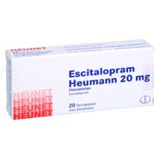 ESCITALOPRAM Heumann 20 mg Filmtabletten Heunet 20 St