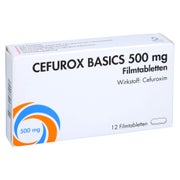 Cefurox Basics 500 mg Filmtabletten SUN 12 St