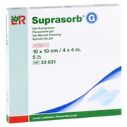 Suprasorb G Gelkompresse 10x10 cm 5 St