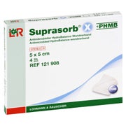 Suprasorb X+phmb Hydrobalance Wundverb.5 4 St
