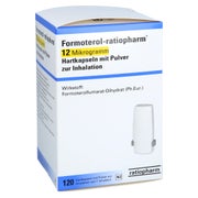 FORMOTEROL-ratiopharm 12 µg Hartkap.m.Pul.z.Inhal. 120 St
