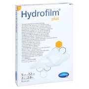 Hydrofilm Plus Transparentverband 5x7,2 5 St