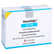 Vemlidy 25 mg Filmtabletten 3X30 St