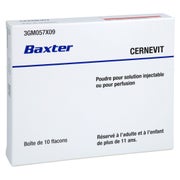 CERNEVIT 750 mg Pulver z.Herst.e.Infusionslsg. 10 St