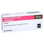 ETORICOXIB Micro Labs 120 mg Filmtabletten 20 St