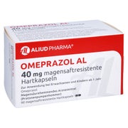 OMEPRAZOL AL 40 mg magensaftresistente Hartkapseln 90 St