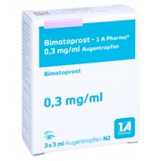 BIMATOPROST-1A Pharma 0,3 mg/ml Augentropfen 3X3 ml