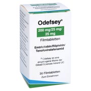 ODEFSEY 200 mg/25 mg/25 mg Filmtabletten 30 St