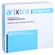 ARIXTRA 2,5 mg/0,5 ml Inj.-Lsg.i.e.Fertigspritze 10X0,5 ml