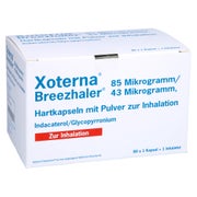 XOTERNA Breezhaler 85 µg/43 µg Hartk.m.Plv.z.Inh. 3X30 St