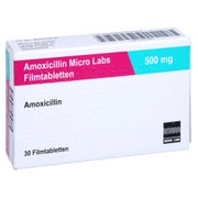 AMOXICILLIN Micro Labs 500 mg Filmtabletten 30 St