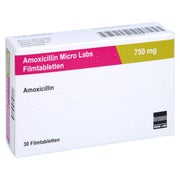 AMOXICILLIN Micro Labs 750 mg Filmtabletten 30 St