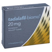 Tadalafil-biomo 20 mg Filmtabletten 4 St