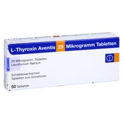 L-thyroxin Aventis 25 µg Tabletten 50 St