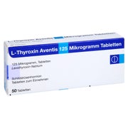 L-thyroxin Aventis 125 µg Tabletten 50 St
