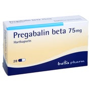 Pregabalin beta 75 mg Hartkapseln 28 St