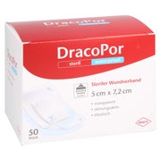 Dracopor Waterproof Wundverband 5x7,2 cm 50 St
