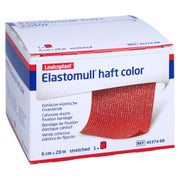 Elastomull haft Color 6 cmx20 m Fixierb. 1 St