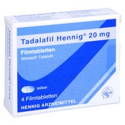 Tadalafil Hennig 20 mg Filmtabletten 4 St