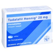 Tadalafil Hennig 20 mg Filmtabletten 48 St
