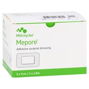 Produktabbildung: Mepore Wundverband Steril 5x7 cm 60 St