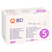 BD THIN Wall Pen-Nadeln 0,25 31 Gx5 mm 100 St