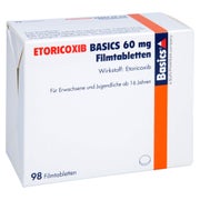 Etoricoxib Basics 60 mg Filmtabletten 98 St