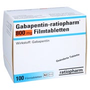 GABAPENTIN-ratiopharm 800 mg Filmtabletten 100 St