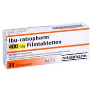 Ibu-ratiopharm 400 mg Filmtabletten 20 St