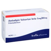 AMLODIPIN Valsartan beta 5 mg/80 mg 98 St