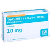 Tadalafil-1a Pharma 10 mg Filmtabletten 24 St
