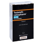 Tadalafil-ratiopharm 5 mg Filmtabletten 28 St