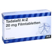 Tadalafil AbZ 20 mg Filmtabletten 4 St