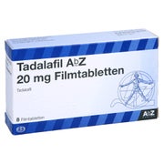 Tadalafil AbZ 20 mg Filmtabletten 8 St