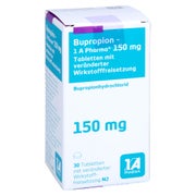 BUPROPION-1A Pharma 150 mg Tab.m.verä.Wst.-Frs. 30 St