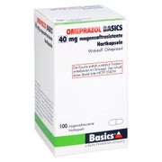 OMEPRAZOL BASICS 40 mg magensaftresist.Hartkapseln 100 St