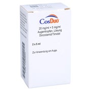 Cosduo 20 Mg/ml + 5 mg/ml Augentropfen 2X5 ml