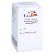 Cosduo 20 Mg/ml + 5 mg/ml Augentropfen 4X5 ml