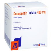 Gabapentin Holsten 400 mg Hartkapseln 200 St