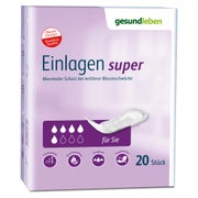 Gesund Leben Einlagen super 6X20 St